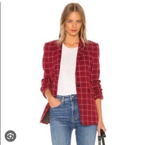 NWT Rag & Bone Hazel Check Blazer in Size 4